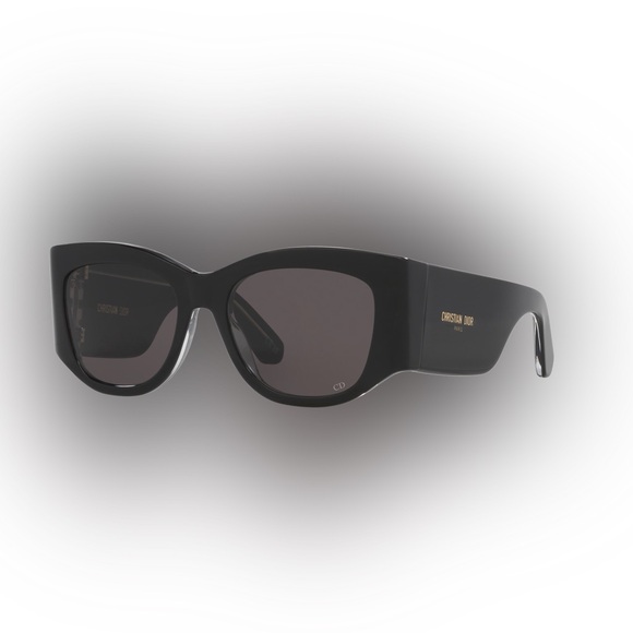 Christian Dior Oversized Black Sunglasses - Picture 1 of 3